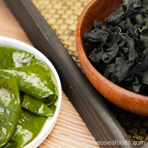 Hohe Qualität Getrockneter Schnitt Wakame Algen für Suppe